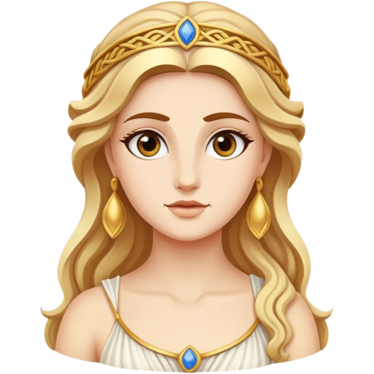 Greek goddess emoji