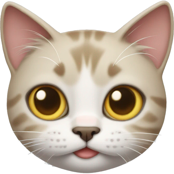 a cat seems despise you emoji