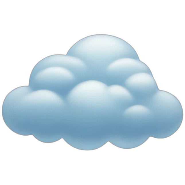 cloud emoji