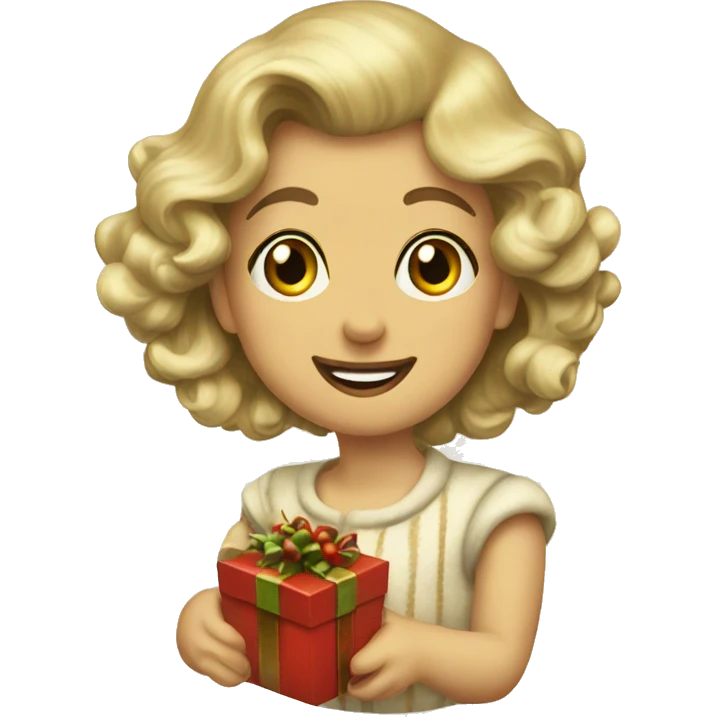 Vintage Christmas  emoji