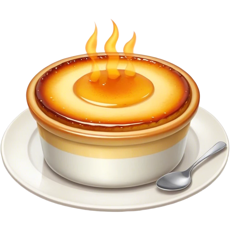 Creme brulee  emoji