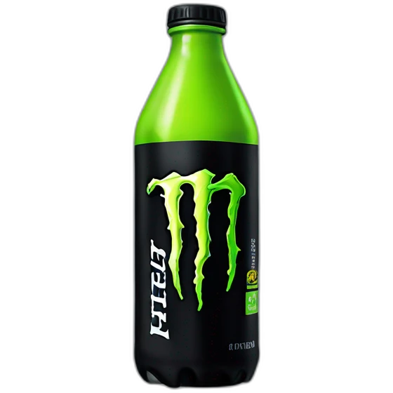 Monster Energy Drink bottle emoji