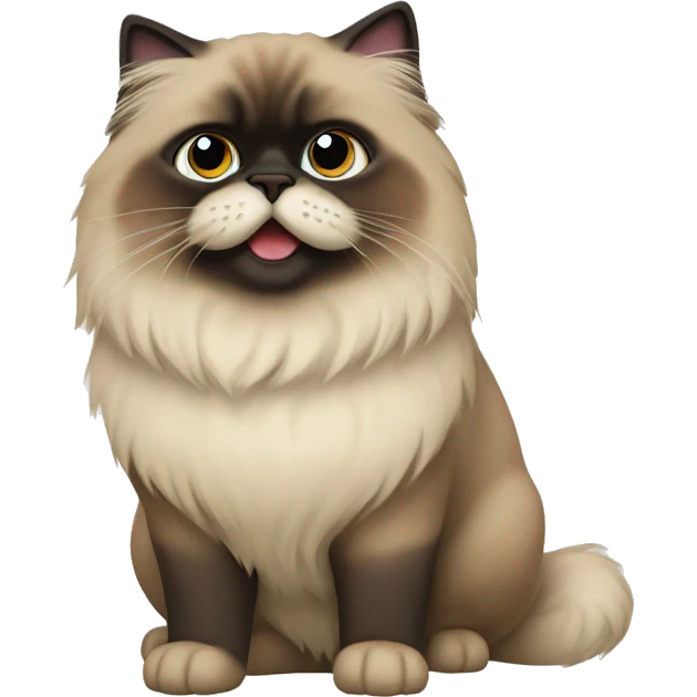 Himalayan cat emoji