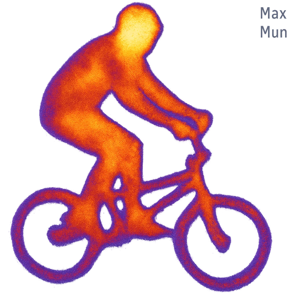 BMX bike with a rider emoji