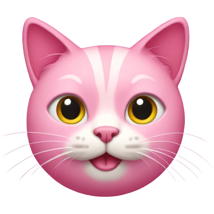 pink cat emoji