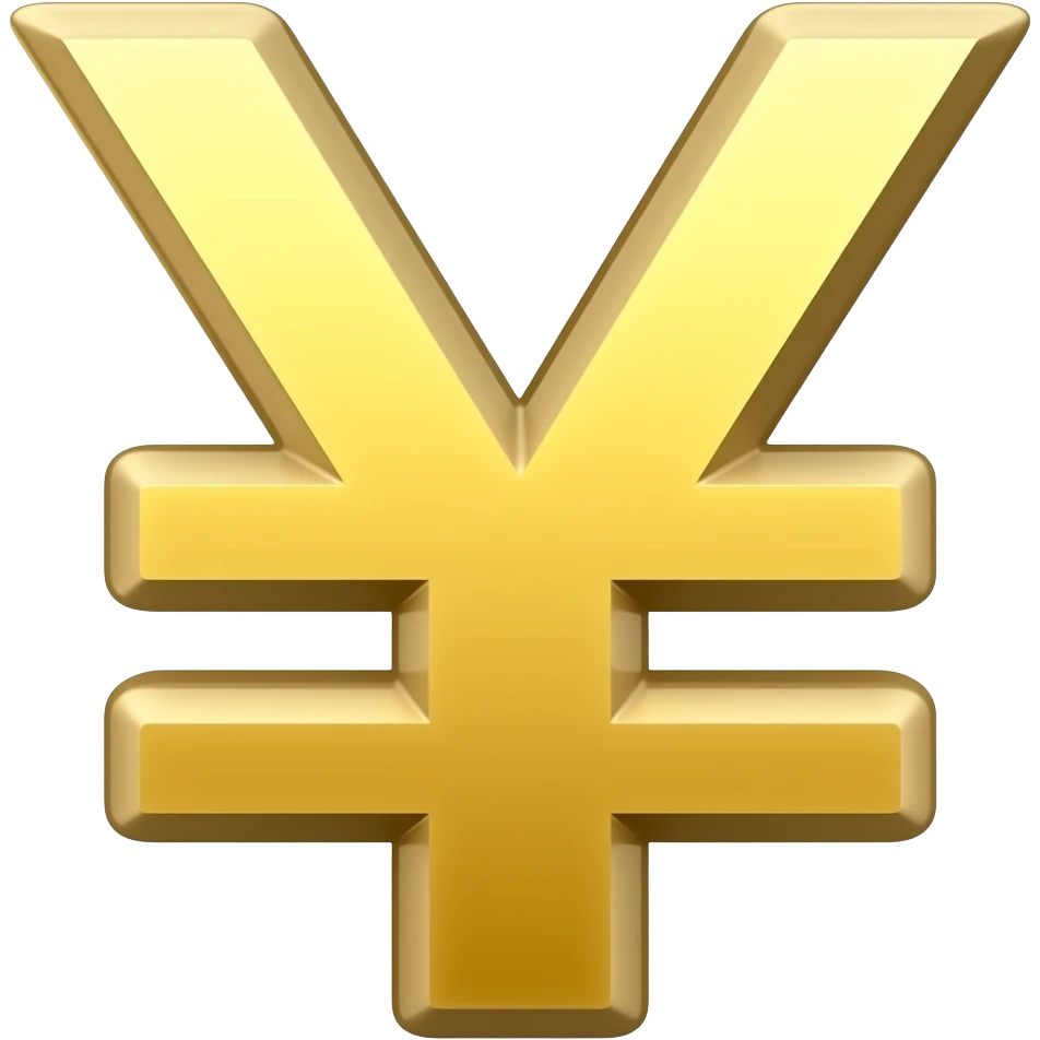japanese yen symbol emoji