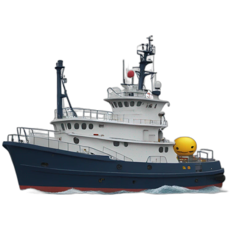 ghibli style offshore tug emoji