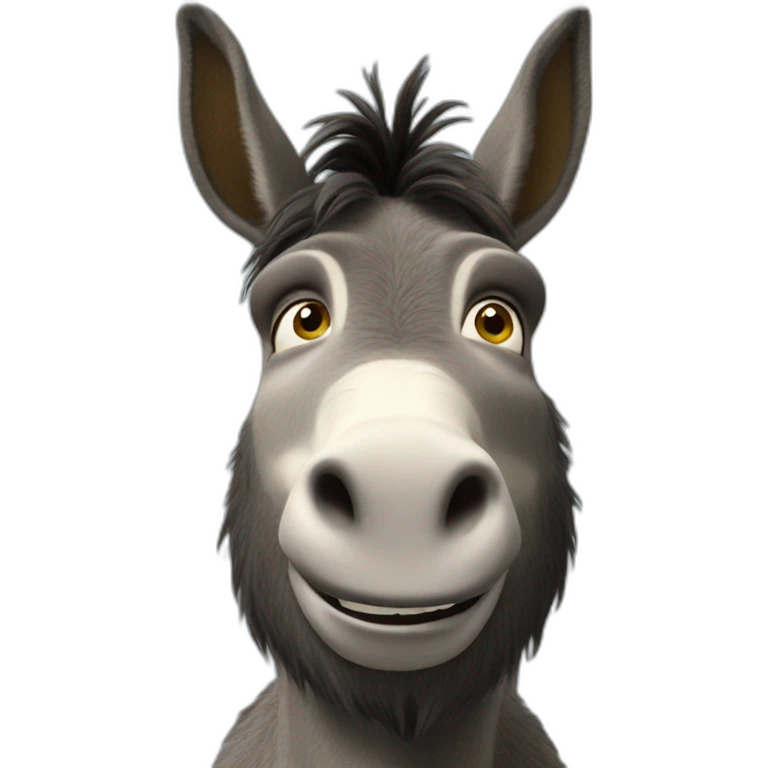 Donkey in shrek emoji