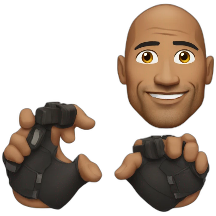 The rock emoji