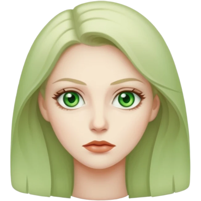 woman looking with envy emoji