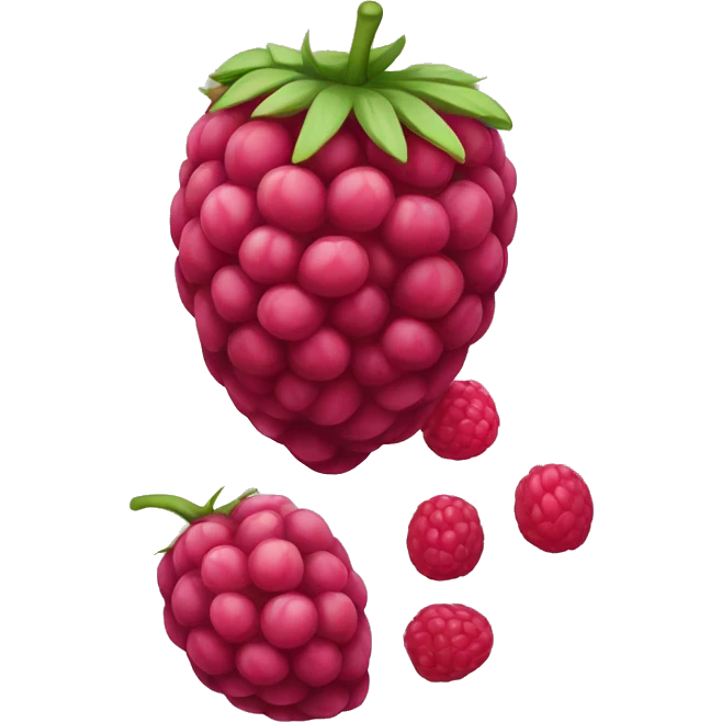 Raspberry emoji