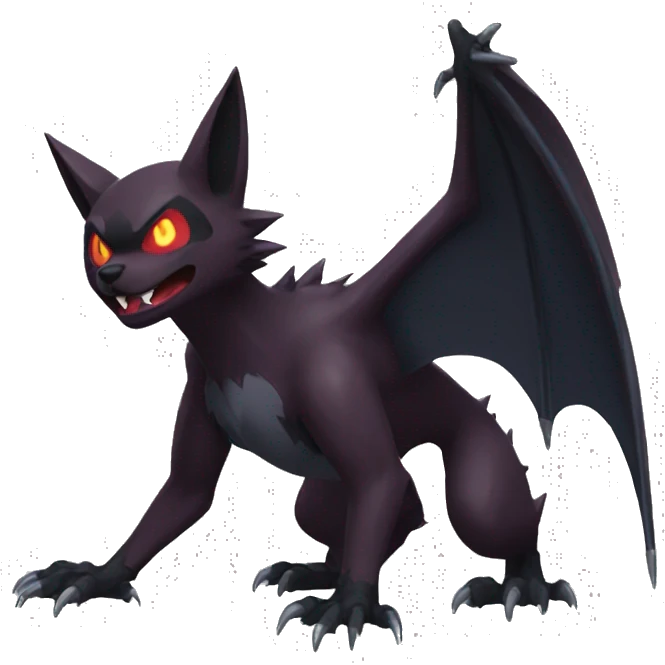 Bat-Litten-Zoroark full body emoji