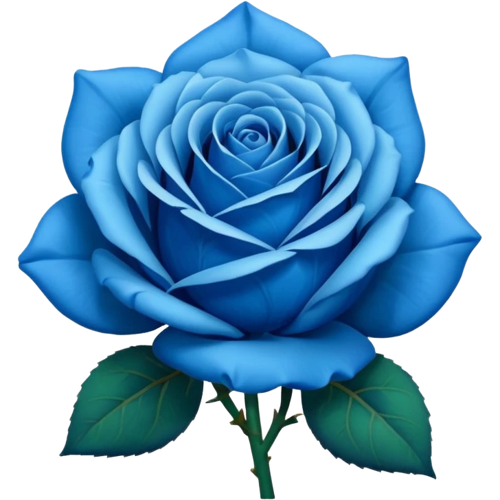 Rosa Azul emoji