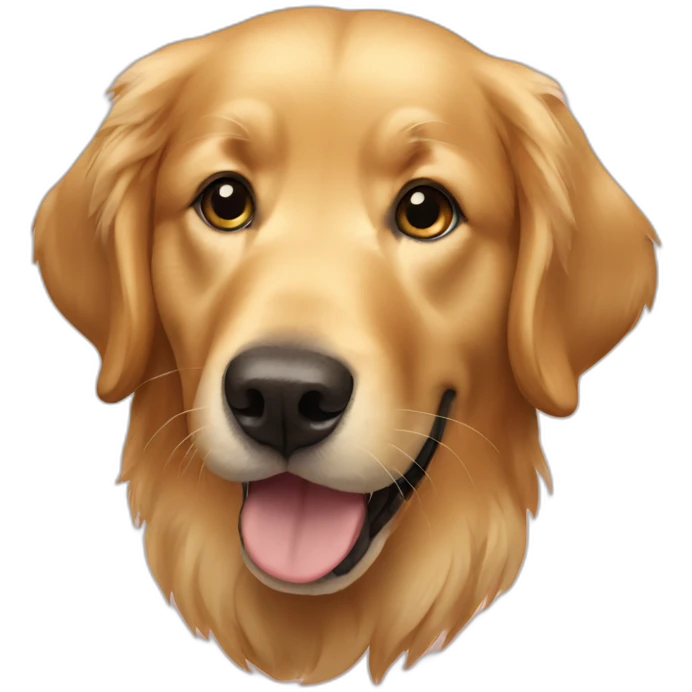 golden retriever emoji