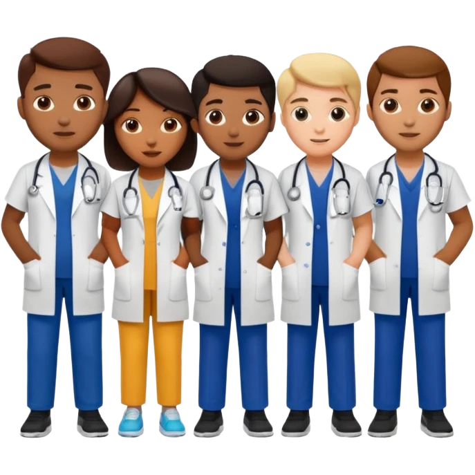 doctors and designers collegiate  emoji