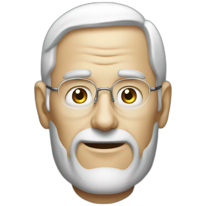 the ghost of steve jobs emoji
