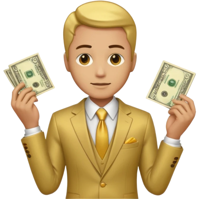 cash character emoji