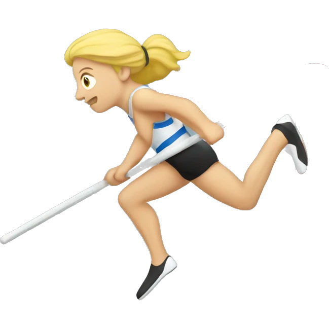 Pole vault emoji