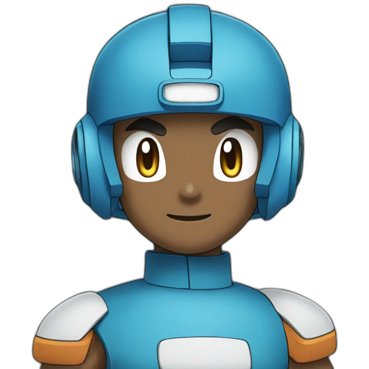 pokemon x megaman emoji