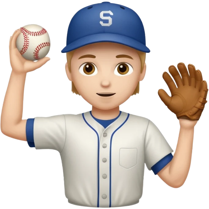 hacer el lanzamiento  de pelota jugador emoji