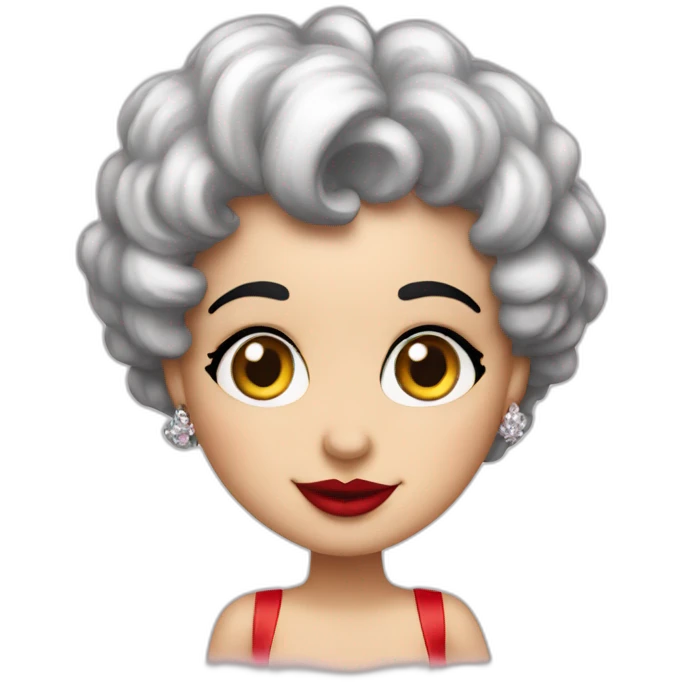 Betty Boop emoji