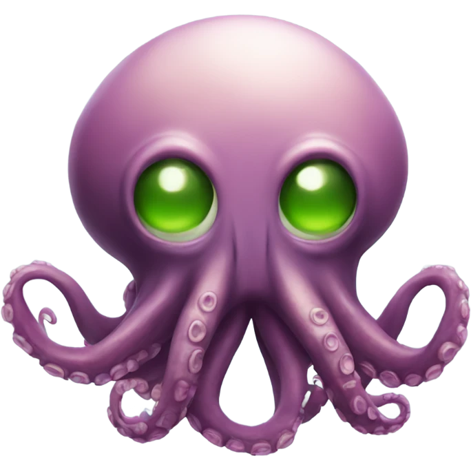Octopus alien emoji