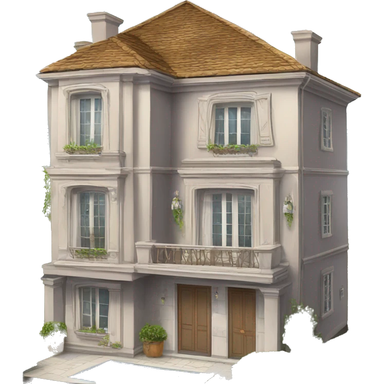 Une maison de luxe  emoji