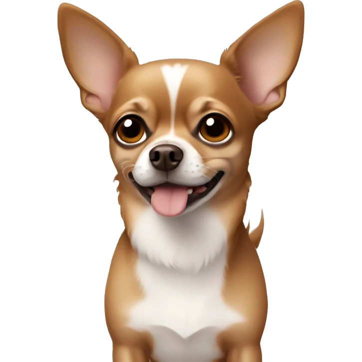 A brown chihuahua emoji