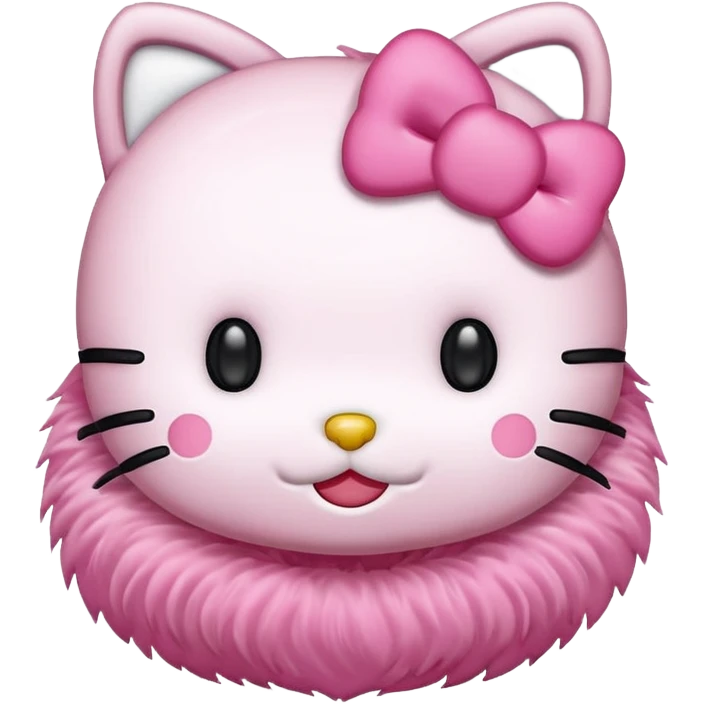 هلو كيتي بينك emoji