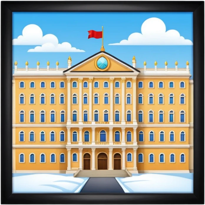 зимний дворец   emoji