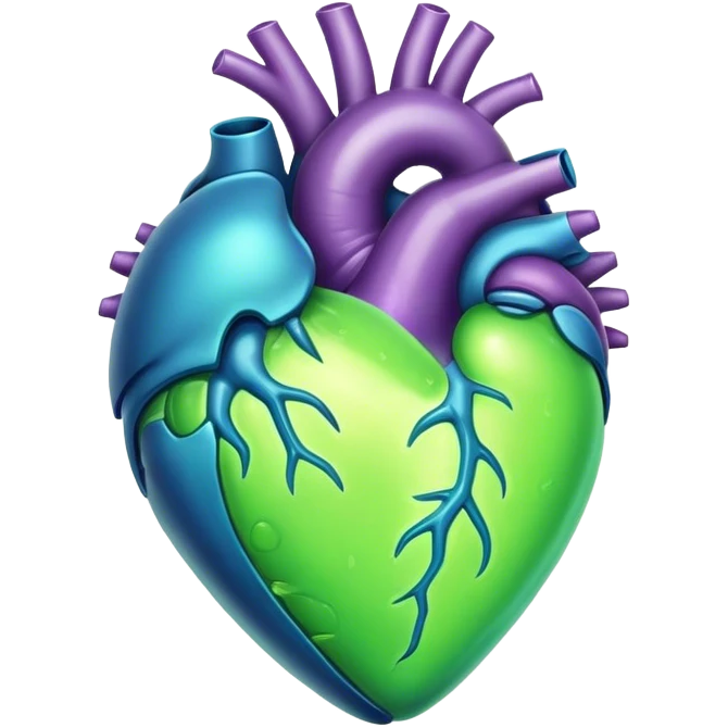 Alien heart  emoji