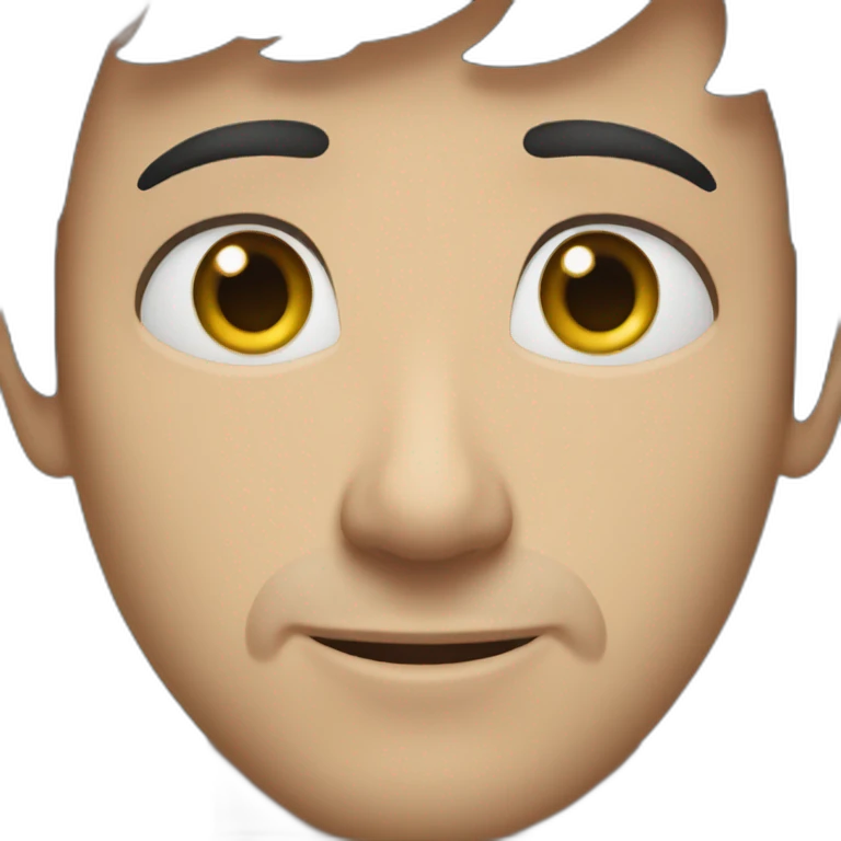 Black Haired::3 , Chris Martin, Blue eyes, Black hair, with stubble emoji