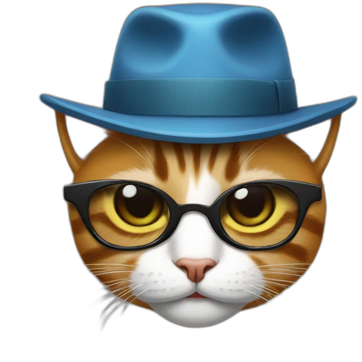 cat-with-a-hat-and-sunglasses emoji