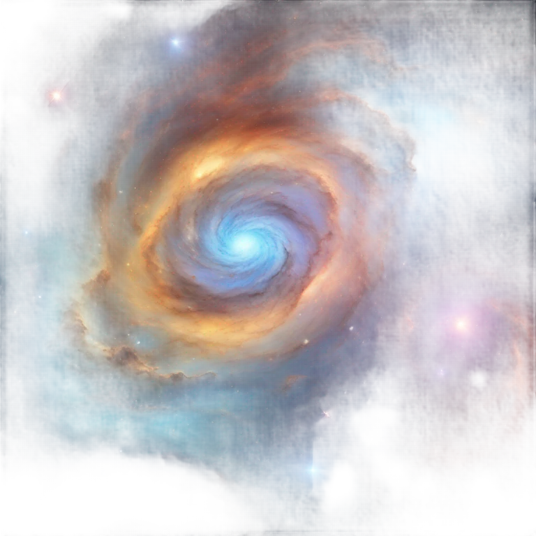 universe in clouded shape emoji