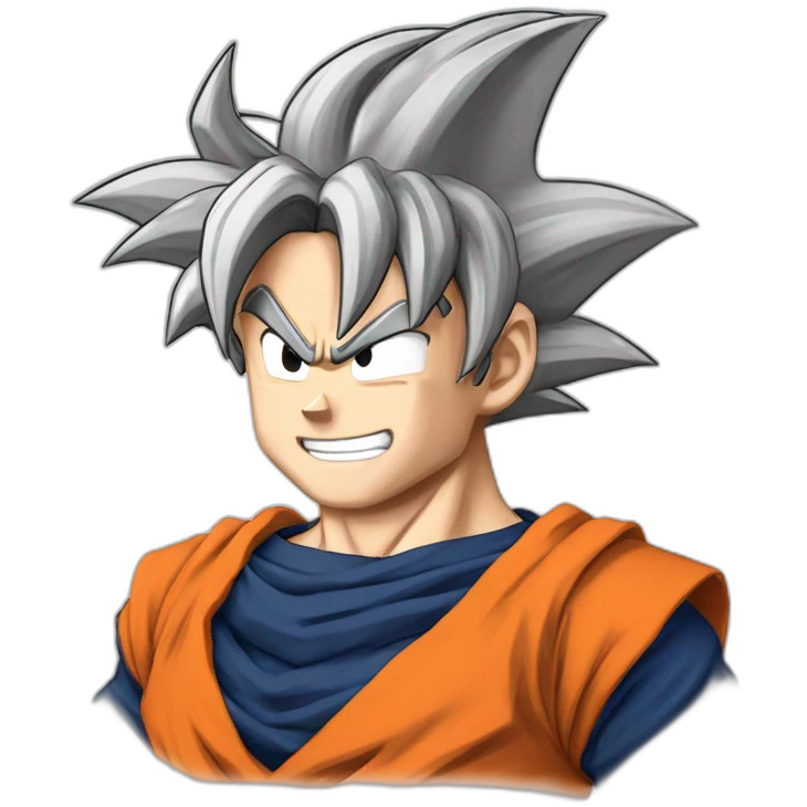 Goku avec le shoipo emoji