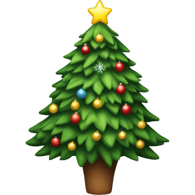 Christmastree emoji