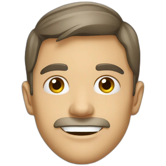 supporter avec une banderole emoji