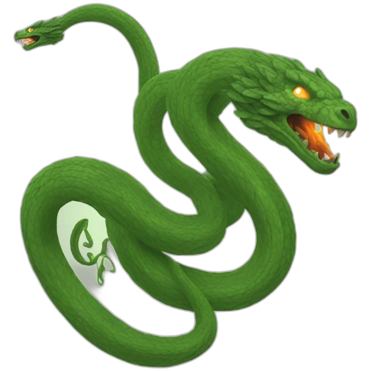 hydra-with-fire emoji