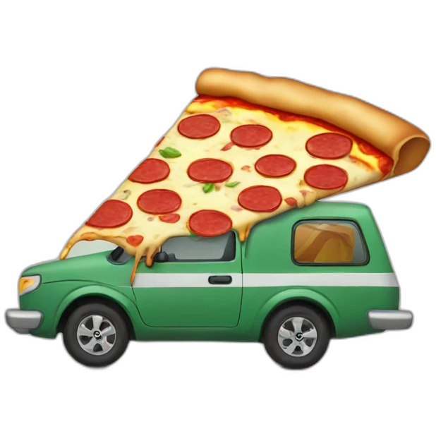 pizza run emoji