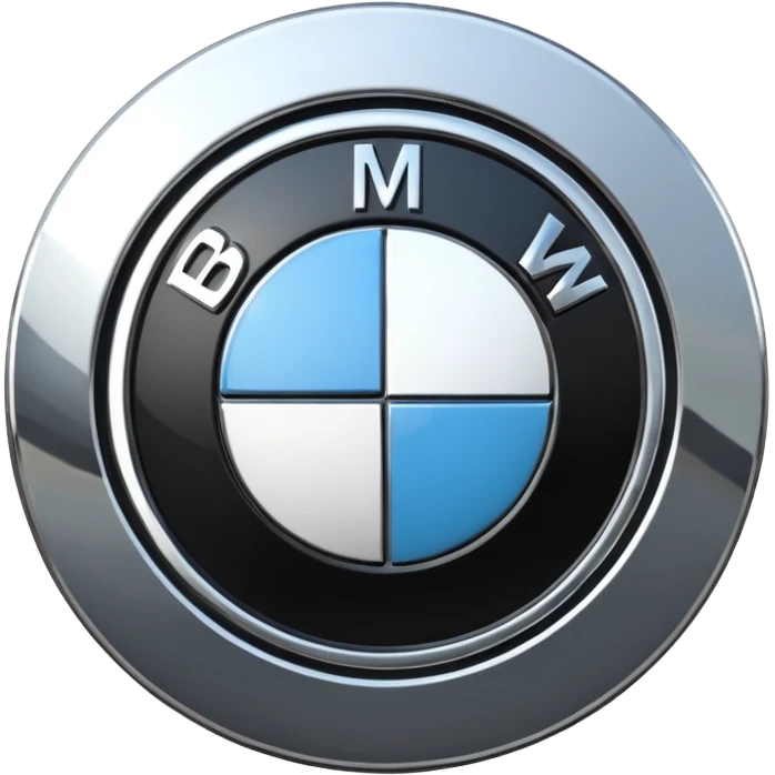 Bmw symbol real without double layer  emoji