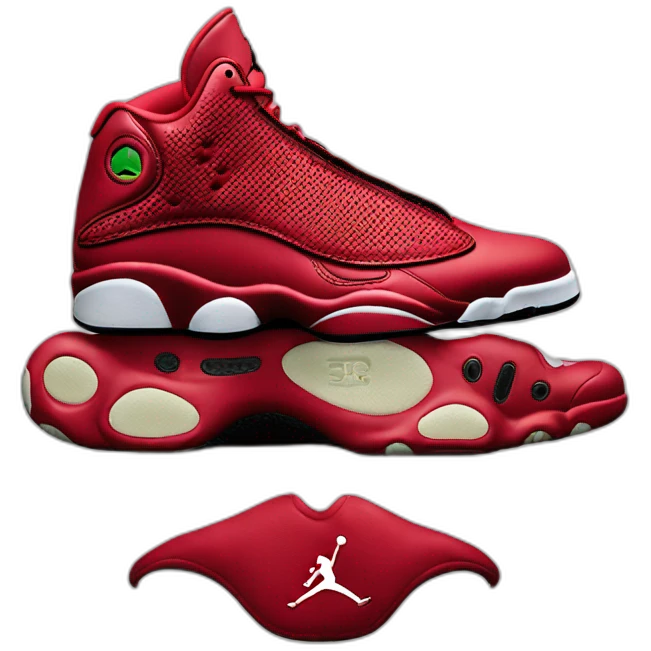 Jordan 13 emoji