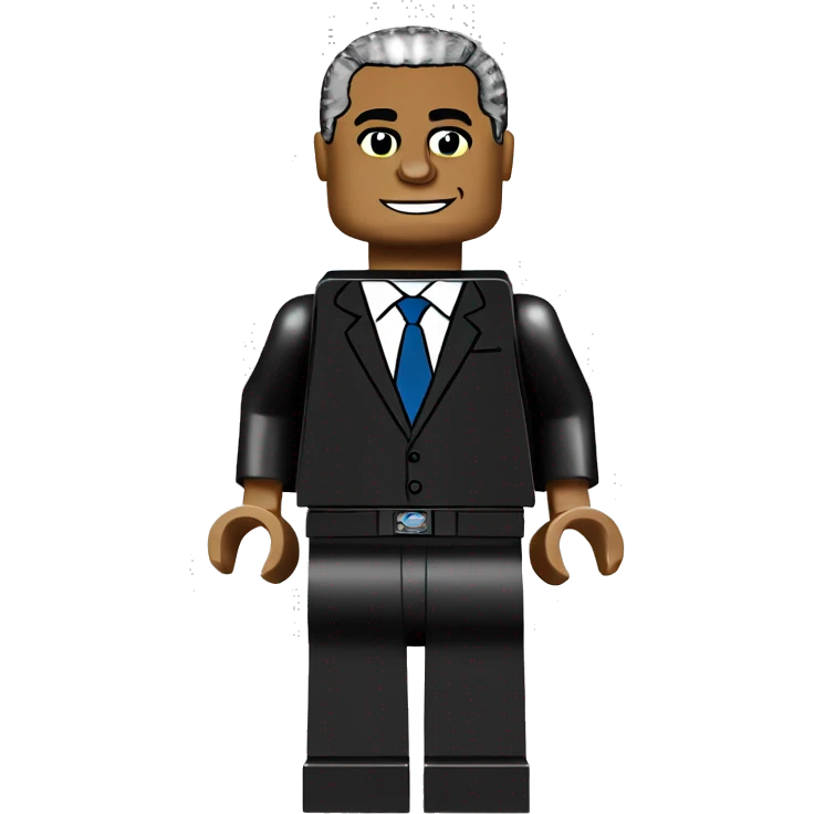 BARACK OBAMA full body lego emoji