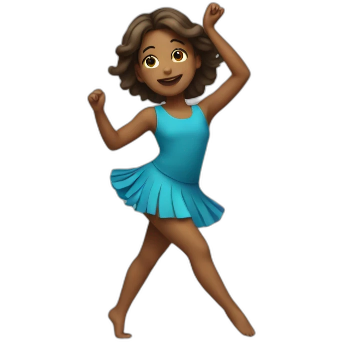 Girl dancing emoji