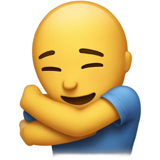 Hugging  emoji