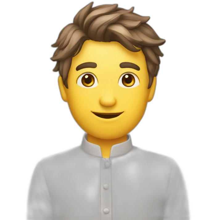 la lettre A et D formant un coeur emoji