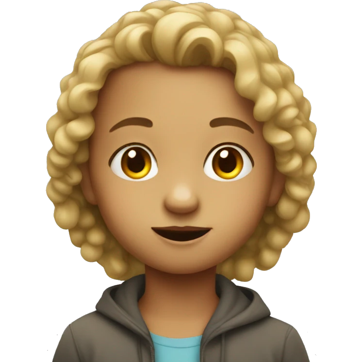Cute child emoji