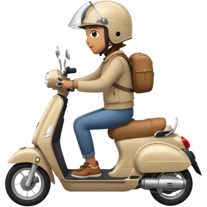 Ride on scooter emoji