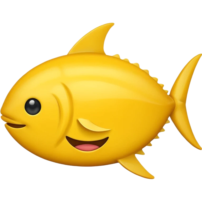 Make tuna iPhone emoji style emoji