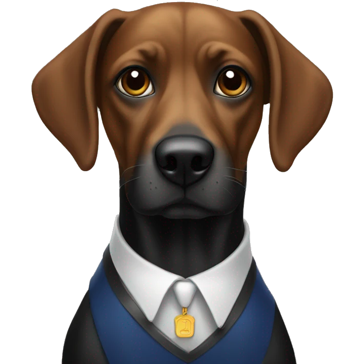 black court dog emoji