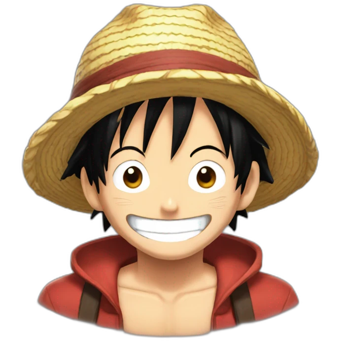 Luffy smille emoji